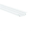AL profil FKU12 pro LED, bez plexi, 2m, bílý lak