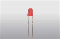 Blikající LED 3 mm, 60°, 10 mcd - žlutá