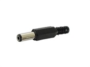 Konektor DC 2,1 x 5,5mm, vidlice kabelová, délka 14mm