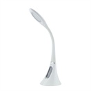 LED stolní lampa s hodinami a teploměrem, stmívatelná