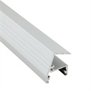 AL profil FKU19 pro LED, bez plexi, 2m