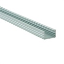 AL profil FKU22 pro LED, bez plexi, 1m