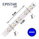 LED pásek 60LED/m, 2835, IP20, modrá, 12V, 20m