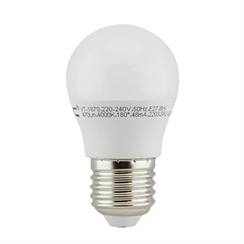 LED žárovka E27 6W 470lm studená bílá, ekvivalent 40W