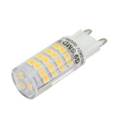 LED žárovka G9 6,8W 620lm teplá, ekvivalent 52W