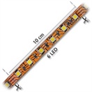 LED pásek 60LED/m, 5050, IP20, červená, 24V