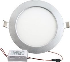 LED podhledové světlo 24cm, 13W, teplá bílá, 230V N