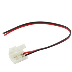 Napájecí kabel pro LED pásek 8mm s konektorem 2p, 15cm