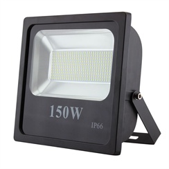 LED reflektor Slim SMD 150W černý, 5500K