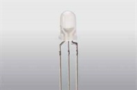 Dvojbarevná LED RG 5 mm, 24°, 150 mcd - červená/zelená