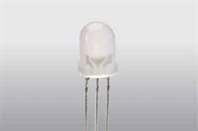 Dvojbarevná LED RG 8 mm, 50° - červená/zelená