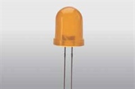 LED dioda kulatá Kingbright, 10,mm, difuzní, červená