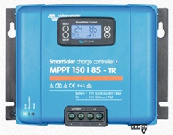 MPPT SmartSolar solární regulátor Victron Energy 150/85-Tr - Vestavěný Bluetooth a konektor pro zásuvný displej